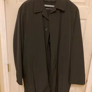 Mens xl 52 Calvin Klein dress trench coat